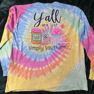 Simply Southern Peanut Butter & Jelly Tie Dye